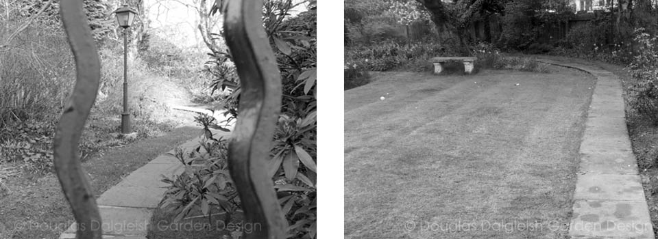 original narrow entrance path