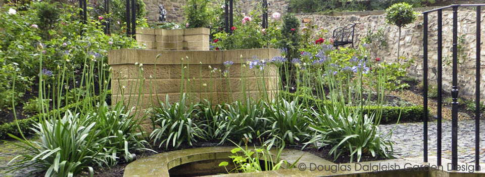 view of completed garden